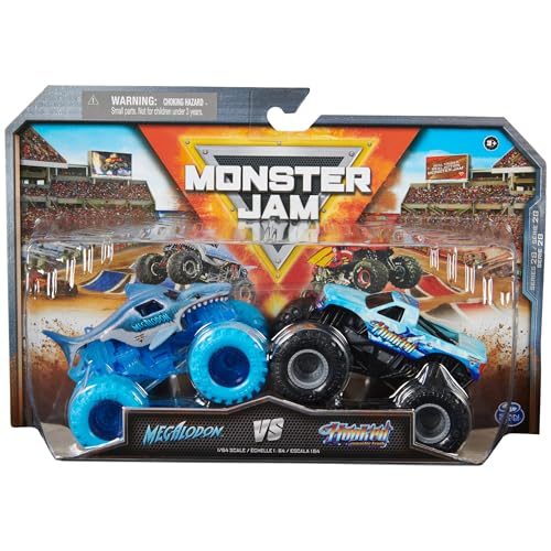 Monster Jam 1:64 Series 28 Megalodon vs Hooked