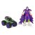 Monster Jam, Official Grave Digger 1:64 Scale Monster Truck and 5-inch Grim Creatures Action Figure (Metallic Purple)