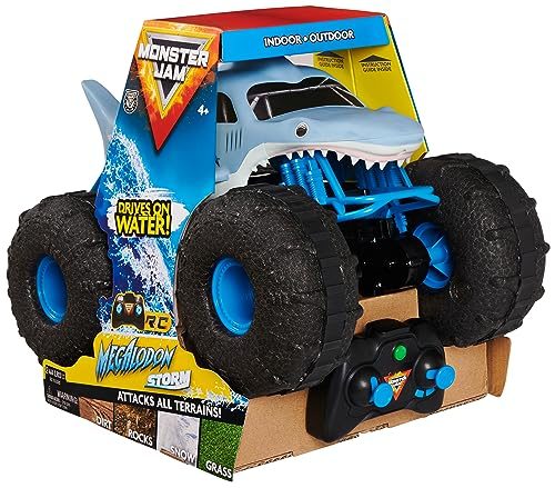 Monster Jam RC Megalodon – Storm Thrasher, Grey