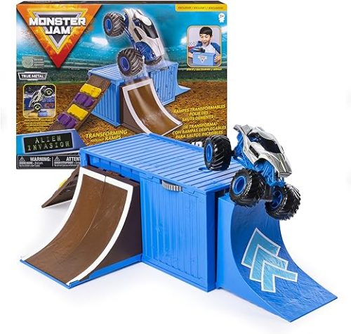 Monster Jam, Ship It & Flip It Transforming Playset