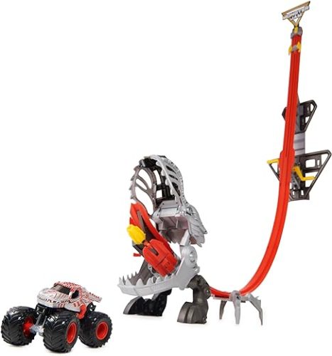 Monster Jam ThunderROARus Drop Playset