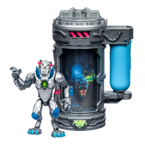 MrBeast Lab Mutators Mutation Chamber Metallic Panther Collectible Figure