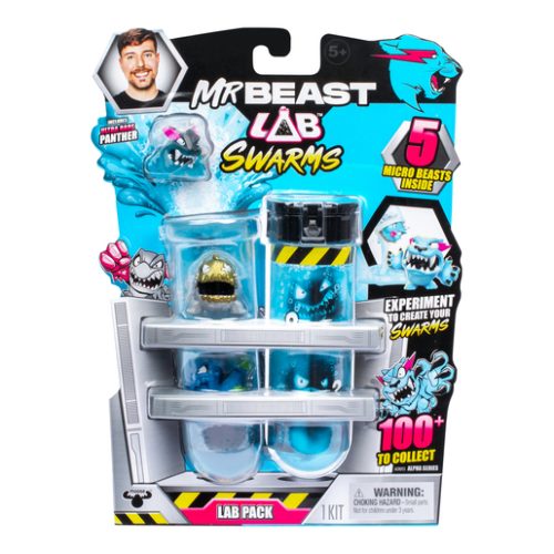 MrBeast Lab Swarms Lab Pack Micro Beast Collectible Figure 5 Pack