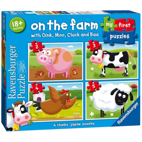 My First Puzzles – On The Farm Jigsaw Puzzle