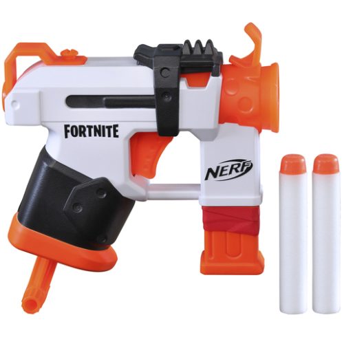Nerf Fortnite Micro Tac SMG Mini Dart-Firing Blaster