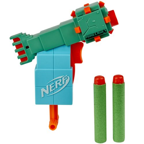 Nerf MicroShots Minecraft Guardian Dart Blaster