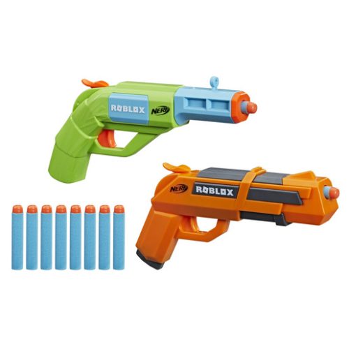 Nerf Roblox Jailbreak: Armoury Hammer Action Blasters 2 Pack