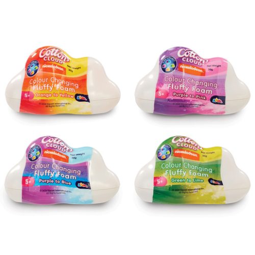 Nickelodeon Cotton Cloud Colour Changing Fluffy Foam (Styles Vary)