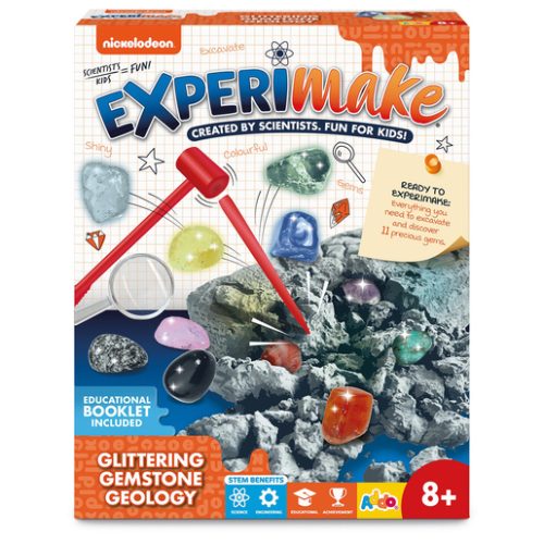 Nickelodeon Experimake Glittering Gemstone Geology
