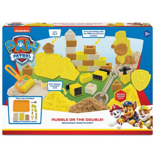 Nickelodeon Paw Patrol Rubble On The Double Mouldable Sand Playset