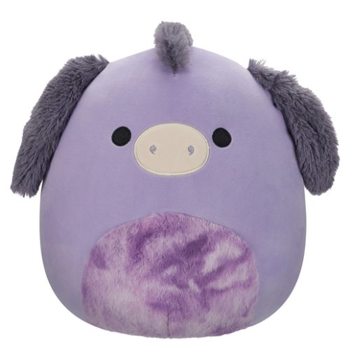 Original Squishmallows 12′ Soft Toy – Deacon the Purple Donkey