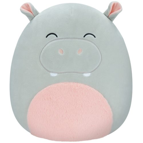 Original Squishmallows 12′ Soft Toy – Harrison The Grey Hippo
