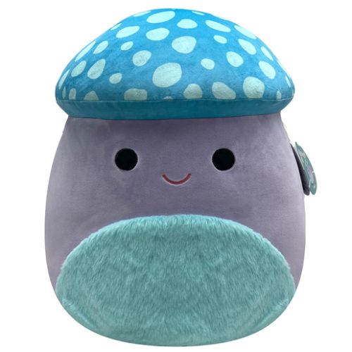 Original Squishmallows 16′ Soft Toy – Pyle the Purple & Blue Mushroom