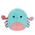 Original Squishmallows 20′ Soft Toy – Isler the Pink and Mint Crab