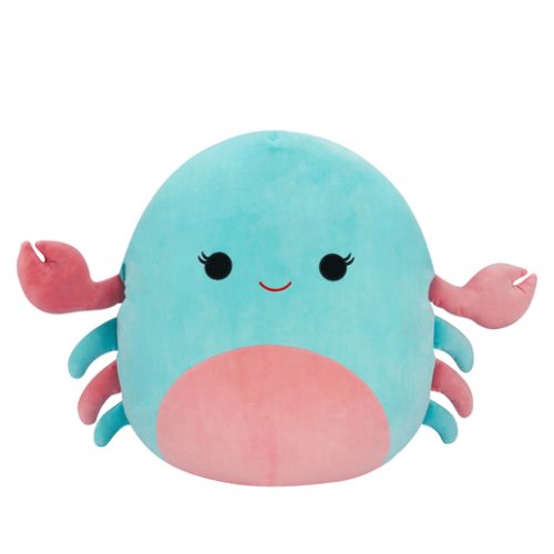 Original Squishmallows 20′ Soft Toy – Isler the Pink and Mint Crab