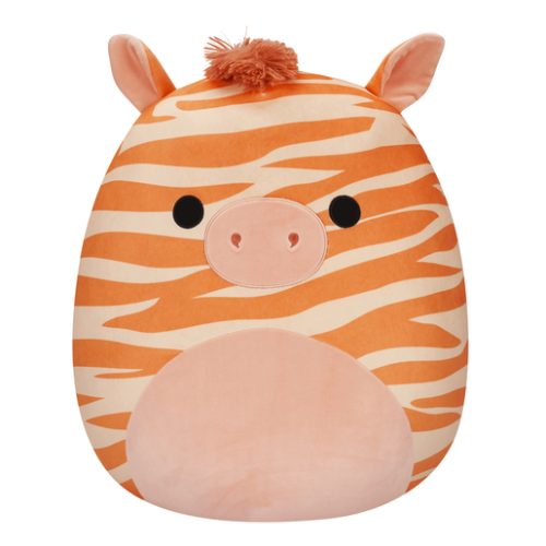 Original Squishmallows 20′ Soft Toy – Josue the Peach Zebra