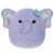 Original Squishmallows 7.5-Inch Soft Toy – Anjali the Purple Elephant
