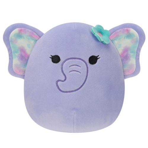 Original Squishmallows 7.5-Inch Soft Toy – Anjali the Purple Elephant