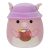 Original Squishmallows 7.5-Inch Soft Toy – Peter the Pink Pig