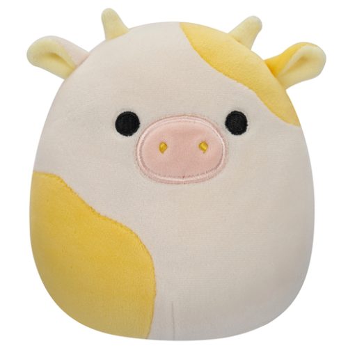 Original Squishmallows 7.5′ Soft Toy – Bodie the Yellow and White Cow