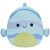 Original Squishmallows 7.5′ Soft Toy – Leland the Blue Striped Fish