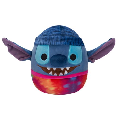 Original Squishmallows 8′ Soft Toy – Disney Stitch with Blue Beanie