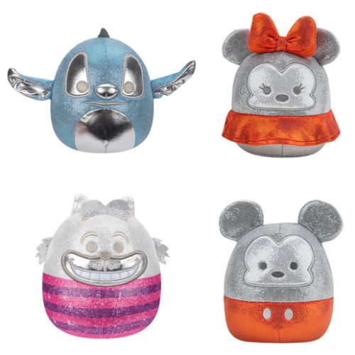 Original Squishmallows Disney 5′ Soft Toy – Mickey 4 Pack Box Set