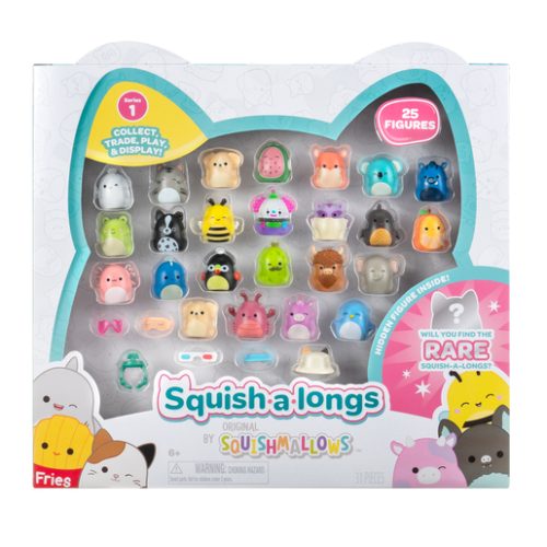 Original Squishmallows Squish-a-Longs Collectible Figures 25 Pack