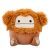 Original Squishmallows Squisharoys 7.5′ Soft Toy – Benny the Brown Corduroy Bigfoot