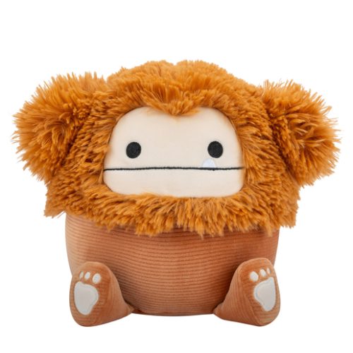 Original Squishmallows Squisharoys 7.5′ Soft Toy – Benny the Brown Corduroy Bigfoot