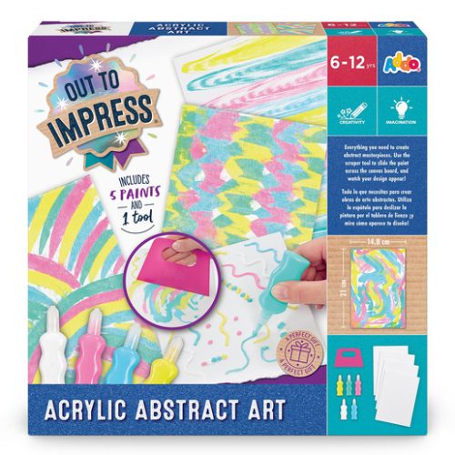 Out To Impress Acrylic Abstract Art