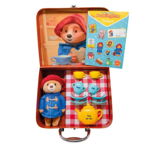 Paddington Bear Tea Set with Soft Toy