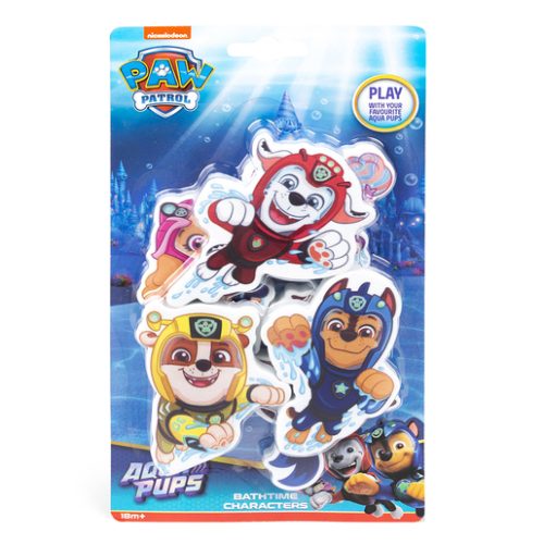 Paw Patrol Aqua Pups Bath Time Character Stickers 6 Pack