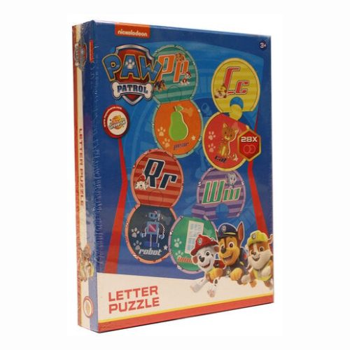 Paw Patrol Letter Puzzle Alphabet Game