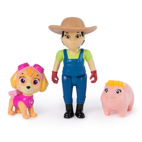 Paw Patrol Skye & Farmer Yumi Figures