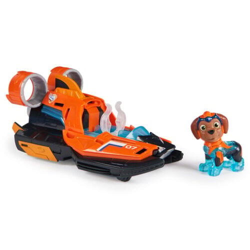 Paw Patrol The Mighty Movie – Zuma Hovercraft Vehicle and Figure