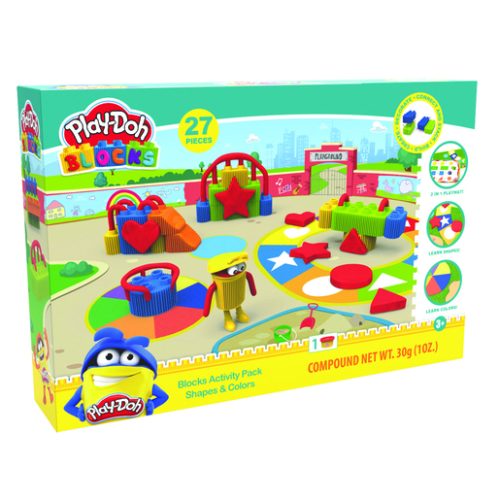 Play-Doh Blocks Shapes & Colours Activity Pack Dough Playset