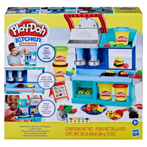 Play-Doh Kitchen Creations – Busy Chef’s Restaurant Dough Playset