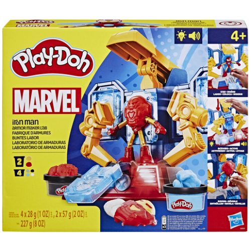 Play-Doh Marvel Avengers Iron Man Armour Maker Lab Dough Playset