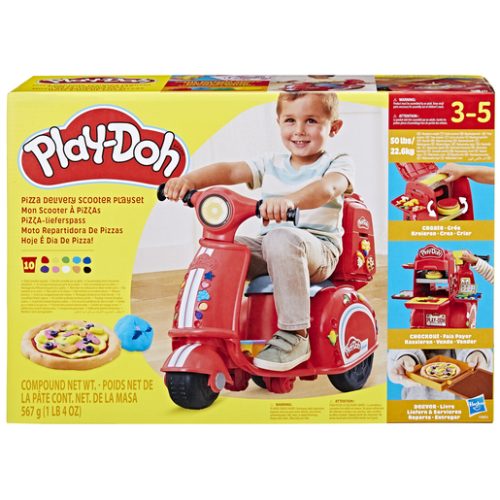 Play-Doh Pizza Delivery Scooter Ride On Dough Playset