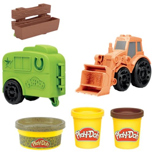 Play-Doh Wheels Tractor Dough Playset