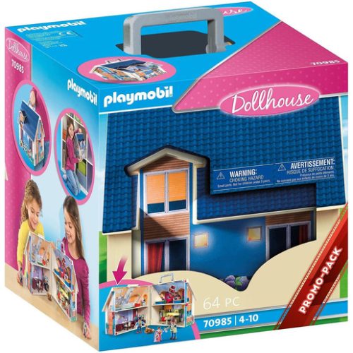 Playmobil 70985 Take Along Modern Dollhouse Construction Set