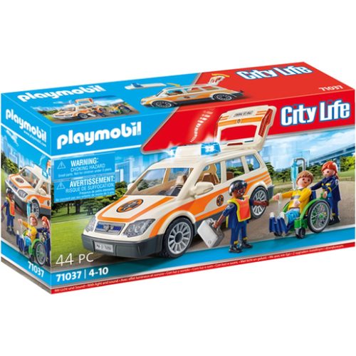 Playmobil 71037 City Life Hospital Car Construction Set