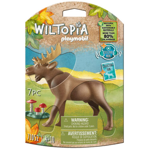 Playmobil 71052 Wiltopia Moose Figure Construction Set