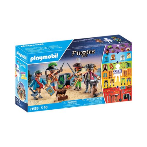 Playmobil 71533 Pirates 4 Figure Pack Construction Set