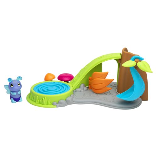 Playskool GloFriends Swirl & Shine Moondrop Pond with Firefly Playset