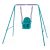 Plum Metal 2 in 1 Swing Set