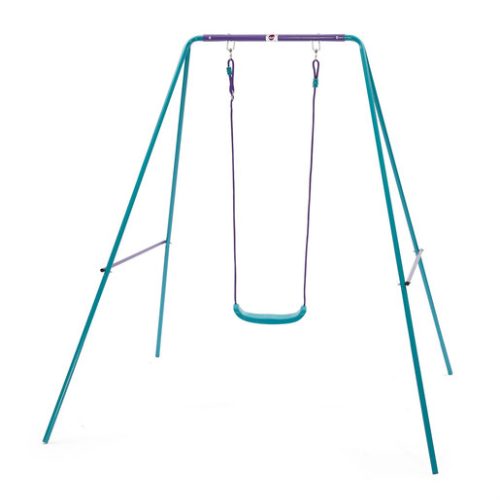 Plum Metal Single Swing Set