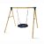 Plum Spider Monkey II Wooden Swing Set