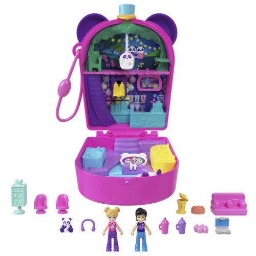 Polly Pocket Bubble Tea Panda Playset
